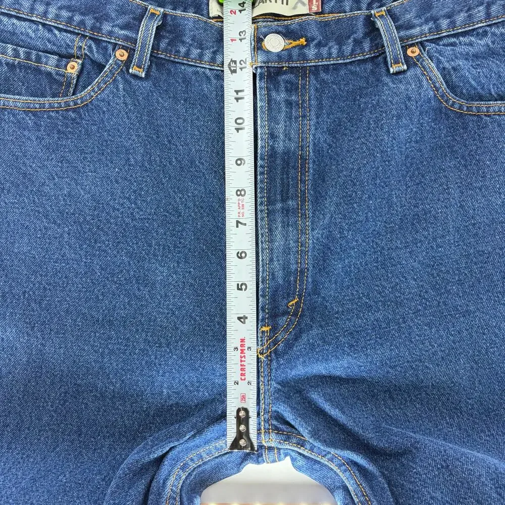 Levi's 505 Regular Fit Jeans Dark Wash W42 L30